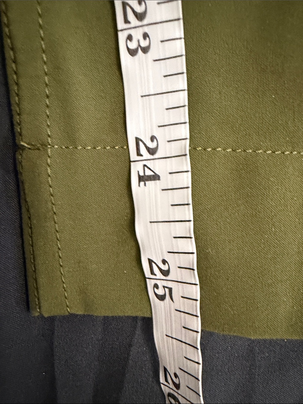 NWOT New Lululemon Lightweight Mid-Rise Barrel-Leg Cropped Pant Ether Green - Picture 8 of 8